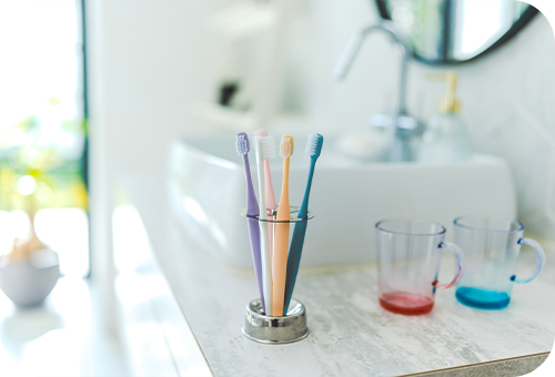 月に１回、歯ブラシの交換日を決める